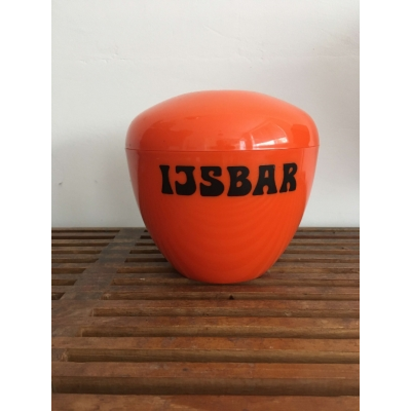 Knaloranje ijsemmer uit de seventies!